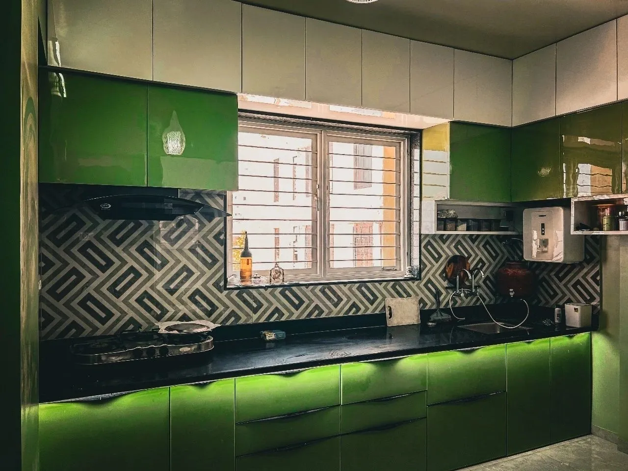 Highly functional Kitchen soothing effects